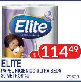 Masivos Elite Papel Higienico Ultra Seda 30 Metros 4U oferta