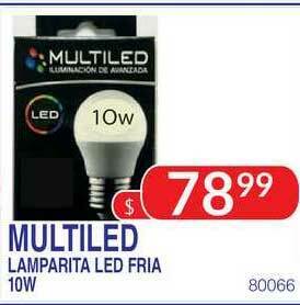 Masivos Multiled Lamparita Led Fria 10W oferta