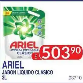 Masivos Ariel Jabon Liquido Clasico 3L oferta