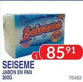 Masivos Seiseme Jabon En Pan 300G oferta