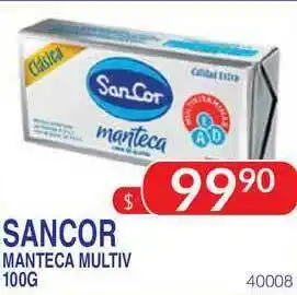 Masivos Sancor Manteca Multiv 100G oferta