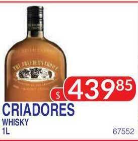 Masivos Criadores Whisky 1L oferta