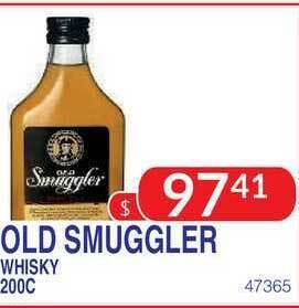 Masivos Old Smuggler Whisky 200C oferta