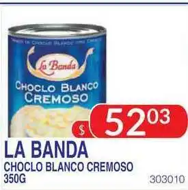 Masivos La Banda Choclo Blanco Cremoso 350G oferta