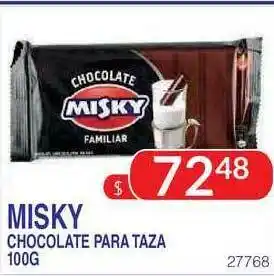 Masivos Misky Chocolate Para Taza 100G oferta
