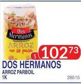 Masivos Dos Hermanos Arroz Parboil 1K oferta