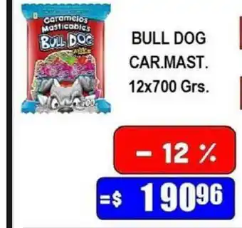 Dulcenter Bull Dog Car.Mast. 12x700 Grs. oferta
