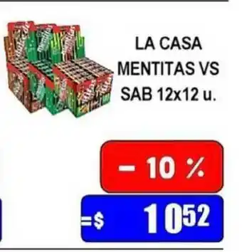 Dulcenter La Casa Mentitas VS Sab 12x12 U. oferta