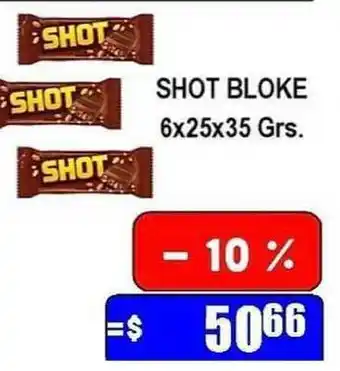 Shot Bloke 6x25x35 Grs.