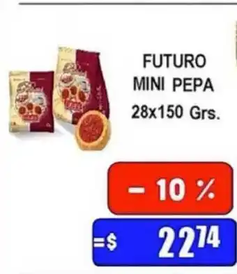 Dulcenter Futuro Mini Pepa 28x150 Grs oferta