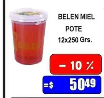 Belen Miel Pote 12x250 Grs.