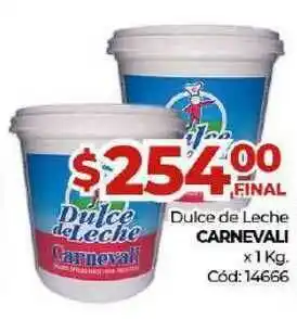 Diarco Dulce De Leche Carnevali x1 kg oferta