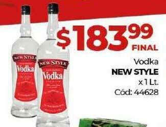 Diarco Vodka New Style x1 lt oferta