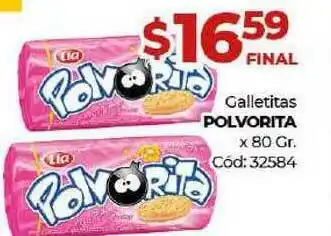 Diarco Galletitas Polvorita x80 gr oferta