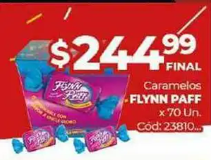 Diarco Caramelos Flynn Paff x70 un oferta