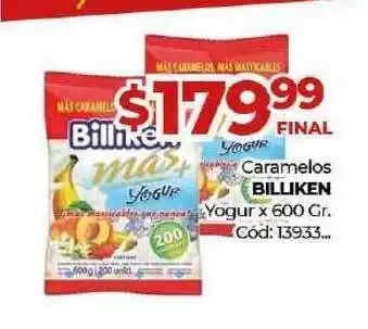 Diarco Caramelos Billiken Yogur x600 gr oferta