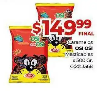 Diarco Caramelos Osi Osi Masticables x500 gr oferta