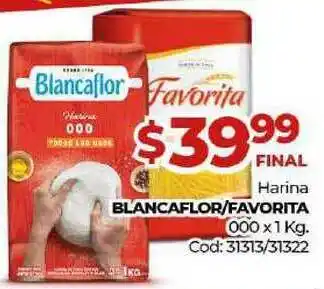 Diarco Harina Blancaflor-favorita 000 x1 kg oferta