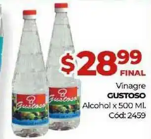 Diarco Vinagre Gustoso Alcohol x500 ml oferta