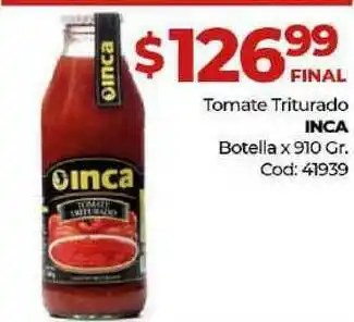 Diarco Tomate Triturado Inca x910 gr oferta