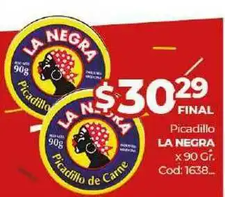 Diarco Picadillo La Negra x90 gr oferta