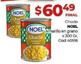 Diarco Choclo Noel Amarillo En Grano x300 gr oferta