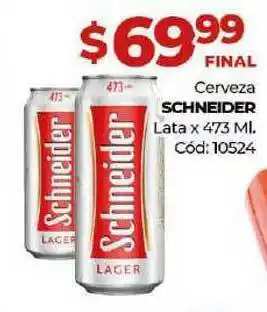 Diarco Cerveza Schneider x473 ml oferta