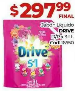 Diarco Jabón Liquido Drive D-p x3 lt oferta