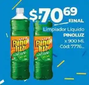 Diarco Limpiador Liquido Pinoluz x900 ml oferta