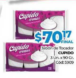 Diarco Jabón De Tocador Cupido 3 un x 90 gr oferta