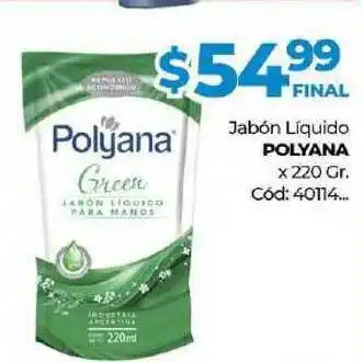 Diarco Jabón Liquido Polyana x220 gr oferta