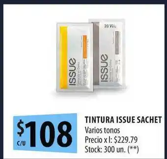 Punto Mayorista Tintura Issue Sachet oferta
