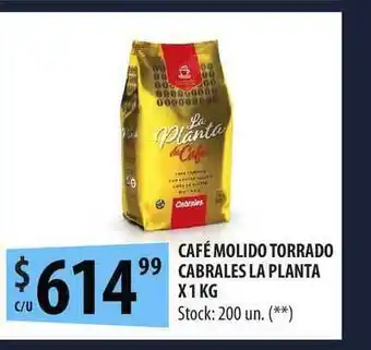 Punto Mayorista La Planta Café Molido Torrado Cabrales x 1kg oferta