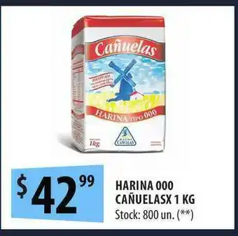 Punto Mayorista Cañuelas Harina 000 x 1kg oferta