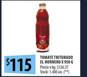 Punto Mayorista Tomate Triturado El Hornero x 950g oferta