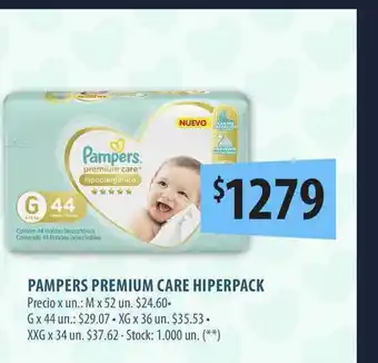 Punto Mayorista Pampers Premium Care Hiperpack oferta