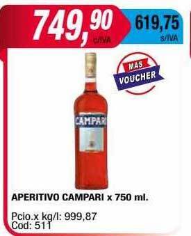 Maxiconsumo Aperitivo campari oferta