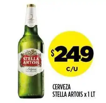 Supermercados Toledo Cerveza stella artois oferta
