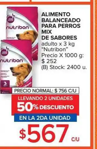 Carrefour Alimento balanceado para perros mix de sabores adulto oferta