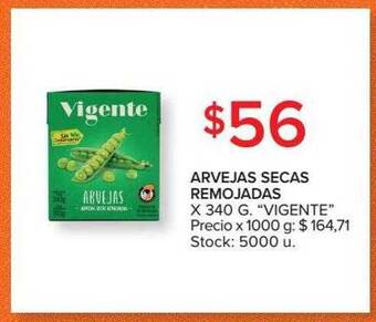 Carrefour Arvejas secas remojadas oferta