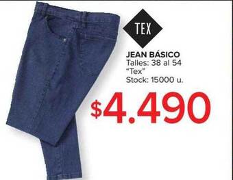 Carrefour Jean básico oferta
