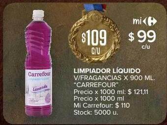 Carrefour Limpiador líquido oferta