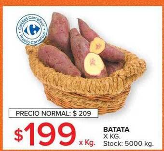 Carrefour Batata oferta
