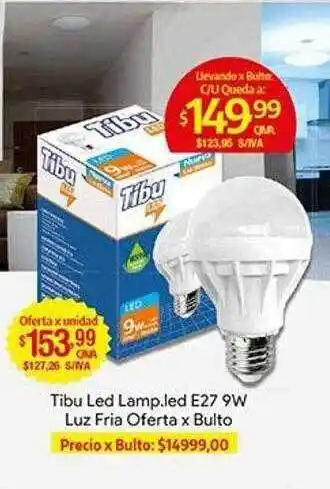 Medamax Tibu led lamp. led e27 9w luz fria oferta oferta