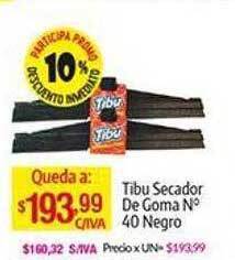 Medamax Tibu secador de goma n° 40 negro oferta