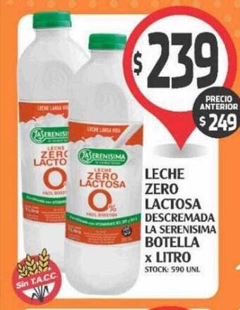 Supermercados Malambo Leche zero lactosa descremada la serenisima oferta