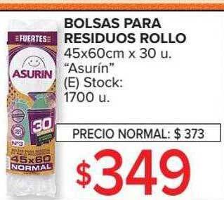 Carrefour Market Bolsas para residuos rollo oferta