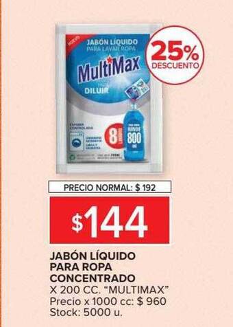Carrefour Market Jabón líquido para ropa concentrado oferta