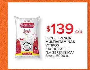Carrefour Market Leche fresca multivitaminas oferta