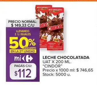 Carrefour Market Leche chocolatada uat oferta